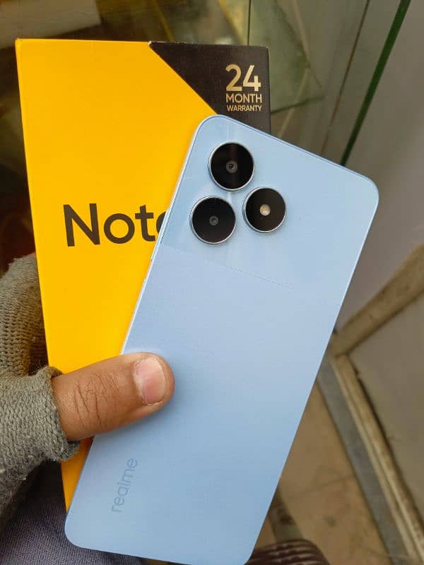 REALME NOTE 50 4/64 COMPLETE BOX ONLY ONE MONTH USED 0