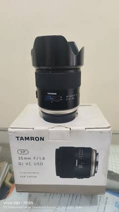 Tamron 35mm F1.8 DI VC USD Canon EF mount