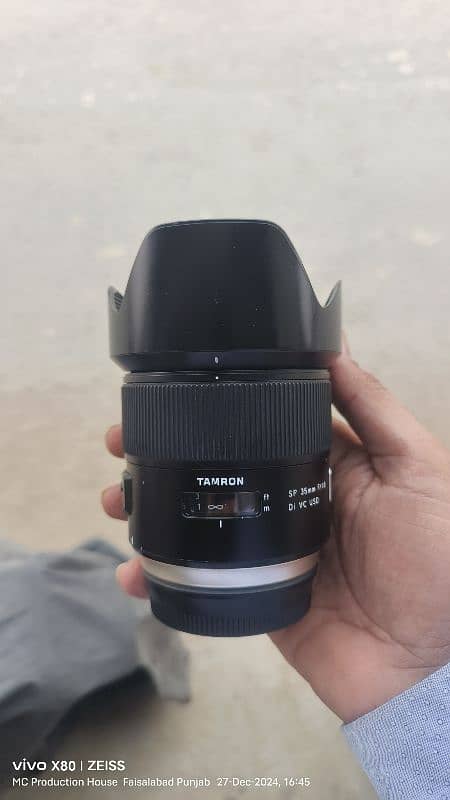 Tamron 35mm F1.8 DI VC USD Canon EF mount 2