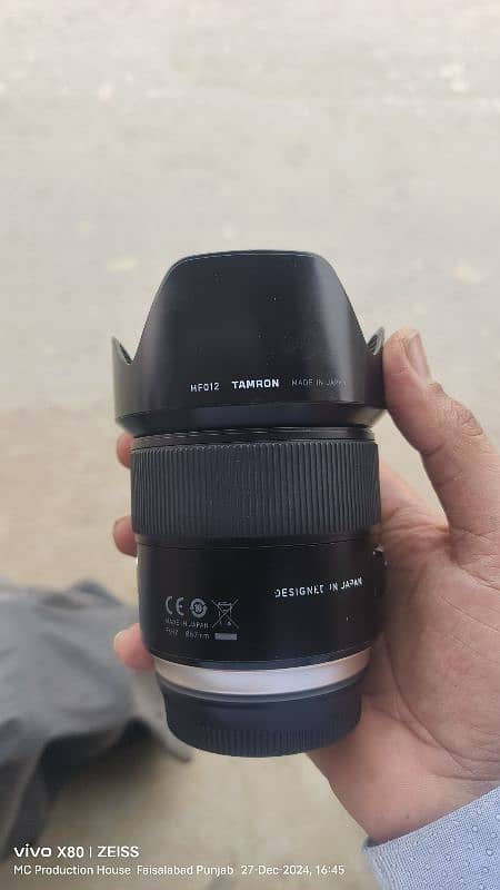 Tamron 35mm F1.8 DI VC USD Canon EF mount 4