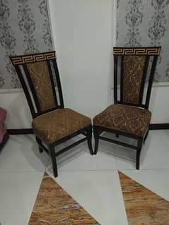 wooden chairs