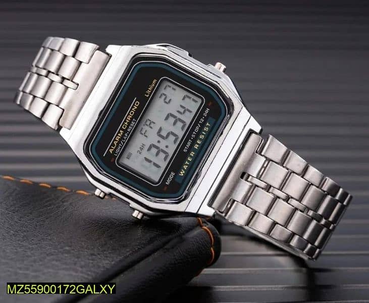 stainless steel water proof watch 3