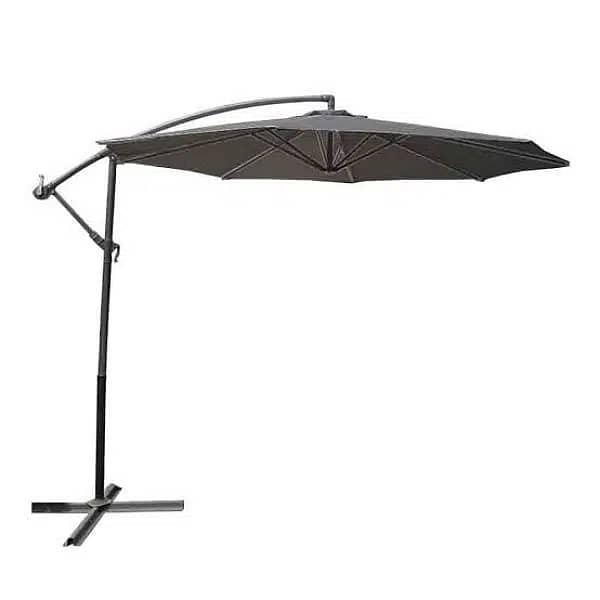 Outdoor Patio Umbrella, Sun shade cantilever parasol tent gazebo cove 15