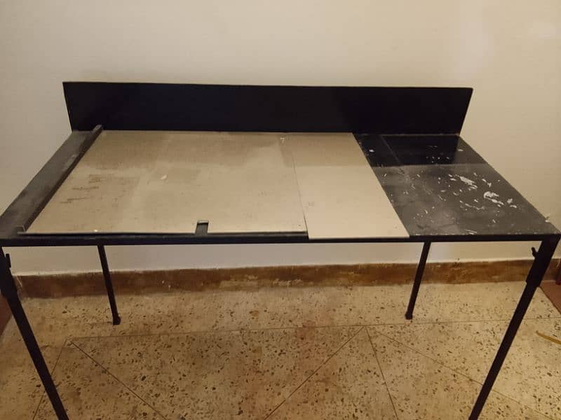 Metal Simple Study Table / Worktop 0