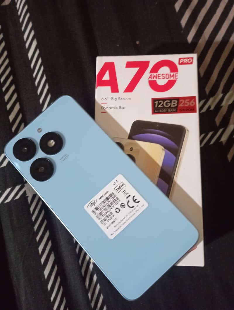 Itel A 70 pro 5