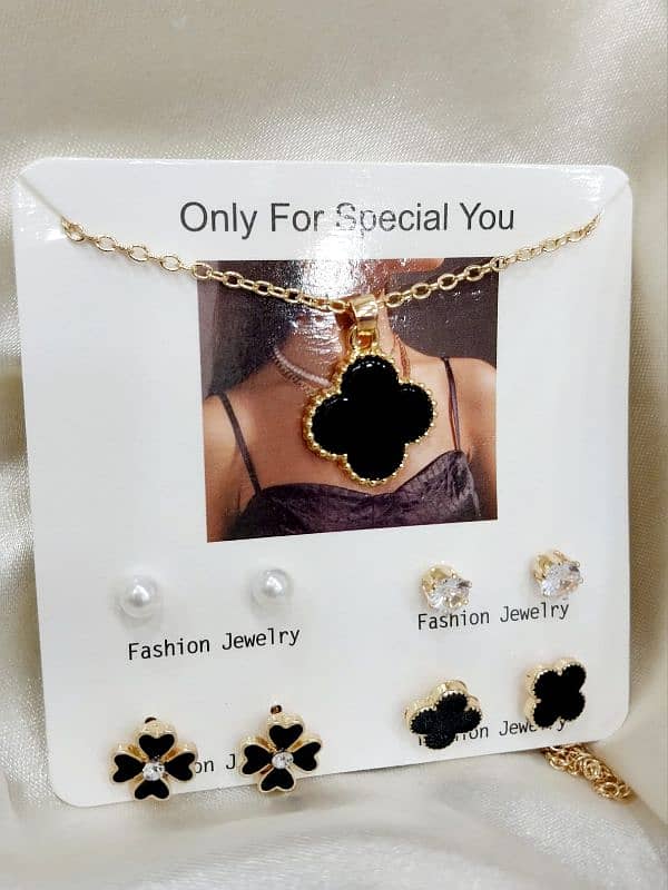 Female Jewelry. Necklace for girls. Earrings For Girls. Rings for Girls. 5