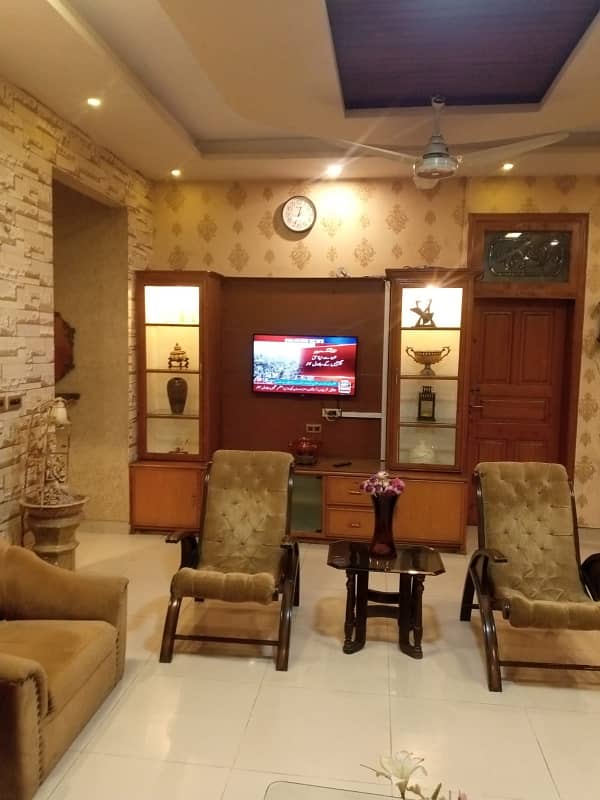 I-8 One Kanal Full Furnished Ground Portion For Rent 13