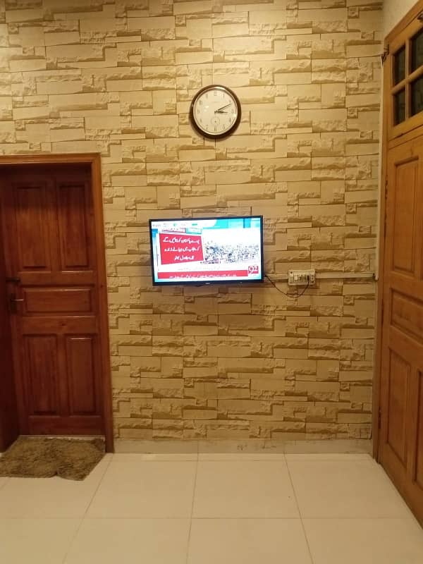 I-8 One Kanal Full Furnished Ground Portion For Rent 23