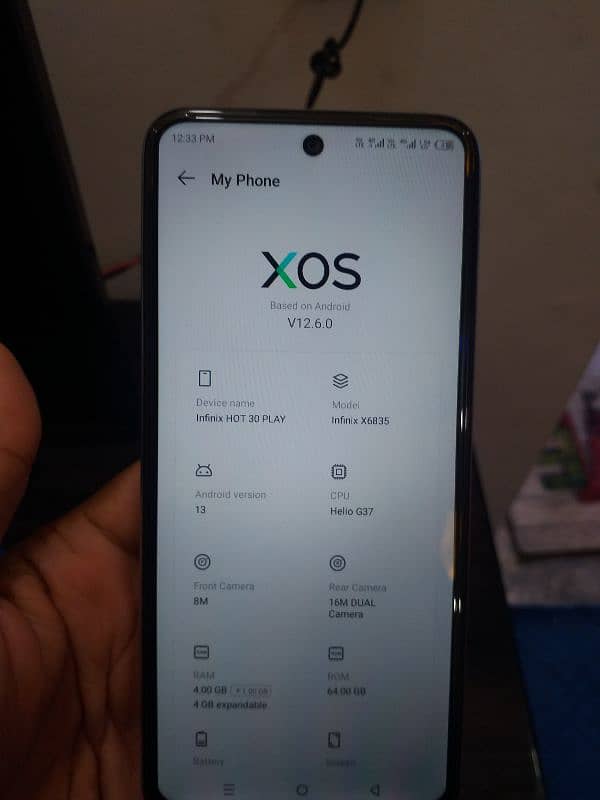 Infinix Hot 30 Play Full 10/10 condition 5