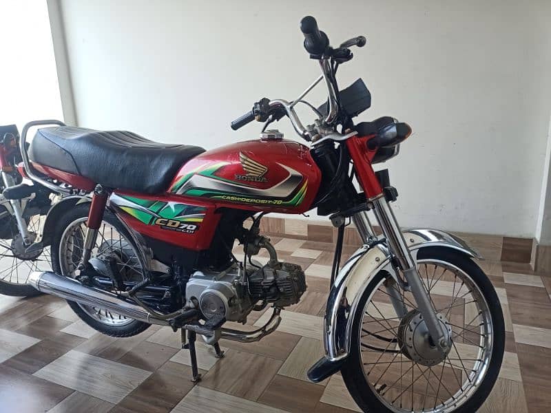 Honda cd70 modal 2022 total original bike first hand 2