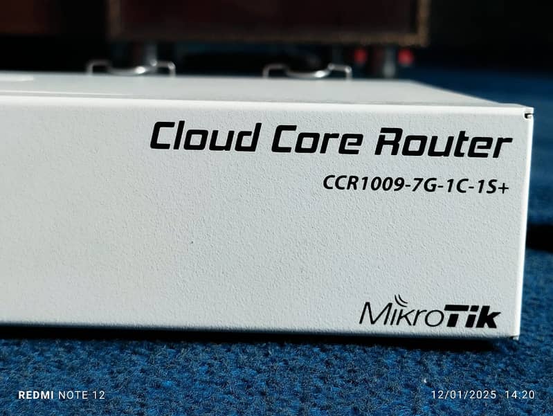 Mikrotik cloud core router ccr1009 7g 1c 1s+ 0