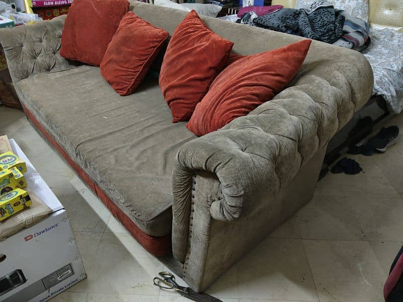 urgent sale sofa cum bed king size very low price 2