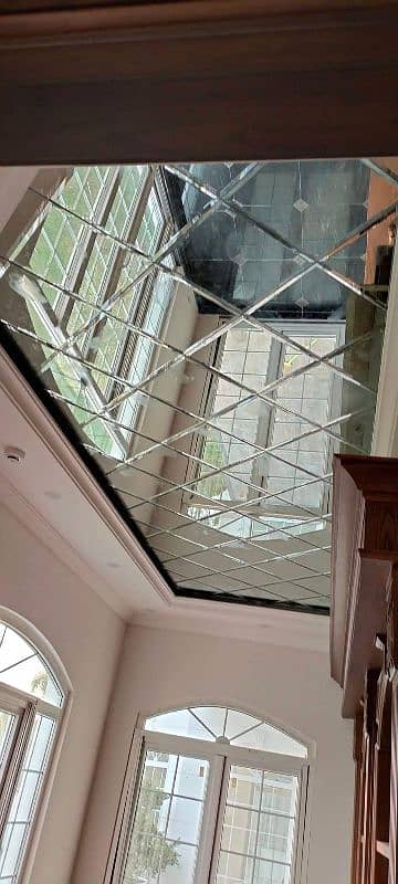 Mirror wall / Glass wall / glass designing 9