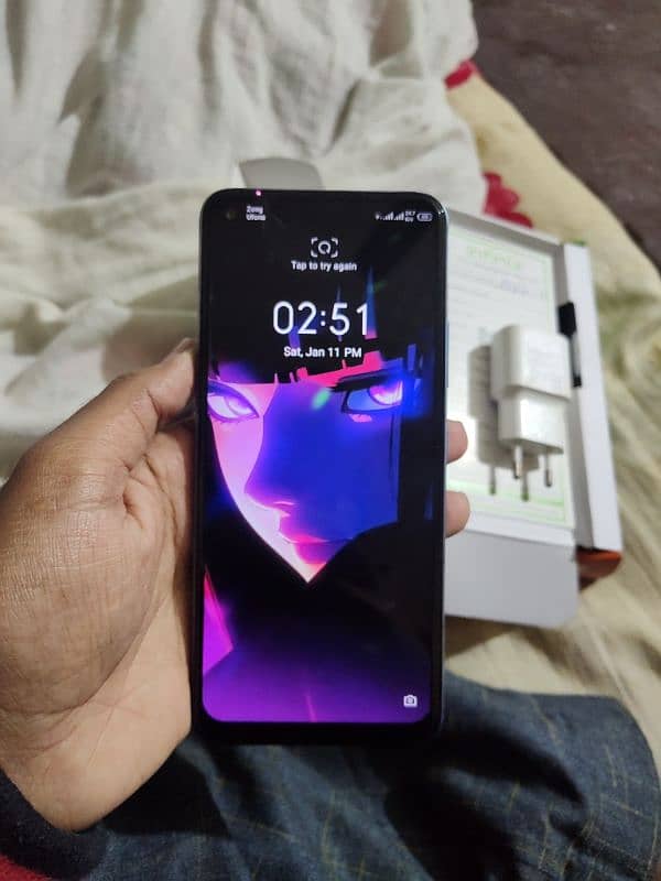 Infinix HOT 10 4/64 with original box&charger 9.5/10 condition 8