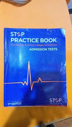 STEP-MDCAT-prep and practice books for MBBS/BDS