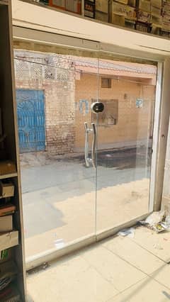 6x6 12mm Glass Door for Sale