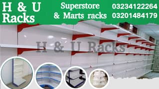 Store Racks Wall Display Racks Double side Racks Cash counter & trolly