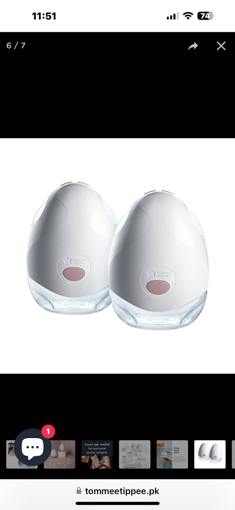 Tommee tippee breast pumps new wearable technology 0