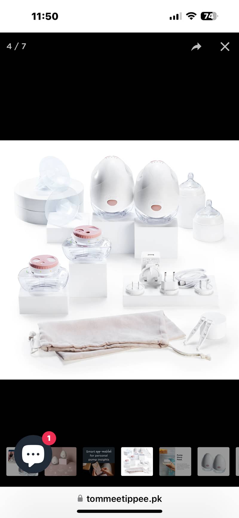 Tommee tippee breast pumps new wearable technology 1