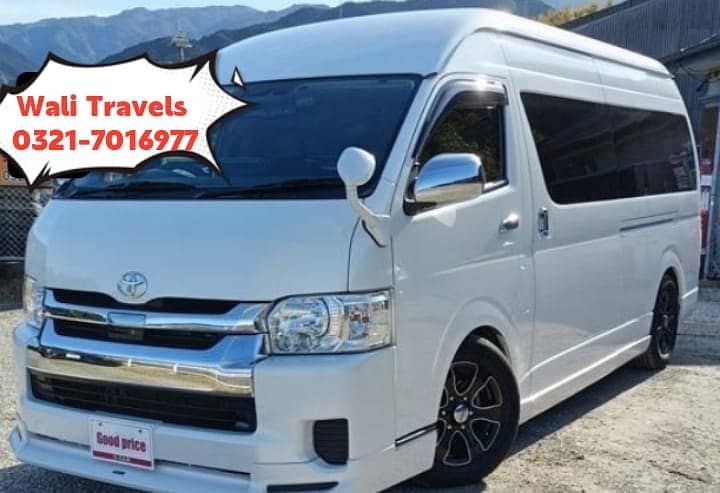 Rent a New Toyota Hiace Grand Cabin &  Coaster (Model 2025) 12