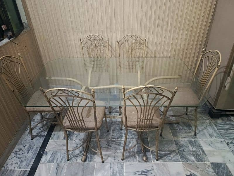 Dining Table with 6 chairs 2