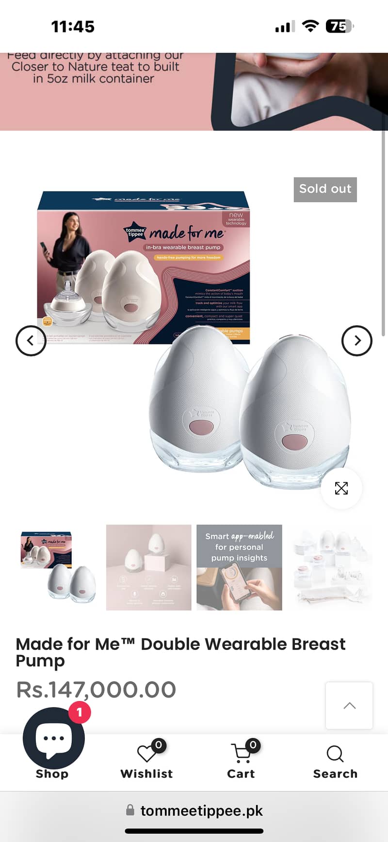 Tommee tippee breast pumps new wearable technology 2