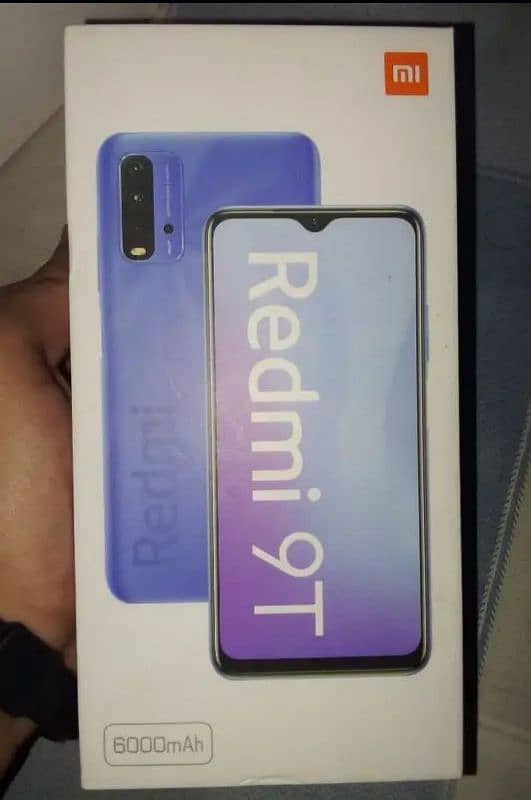 Redmi 9t 4+2/128 with Box 1