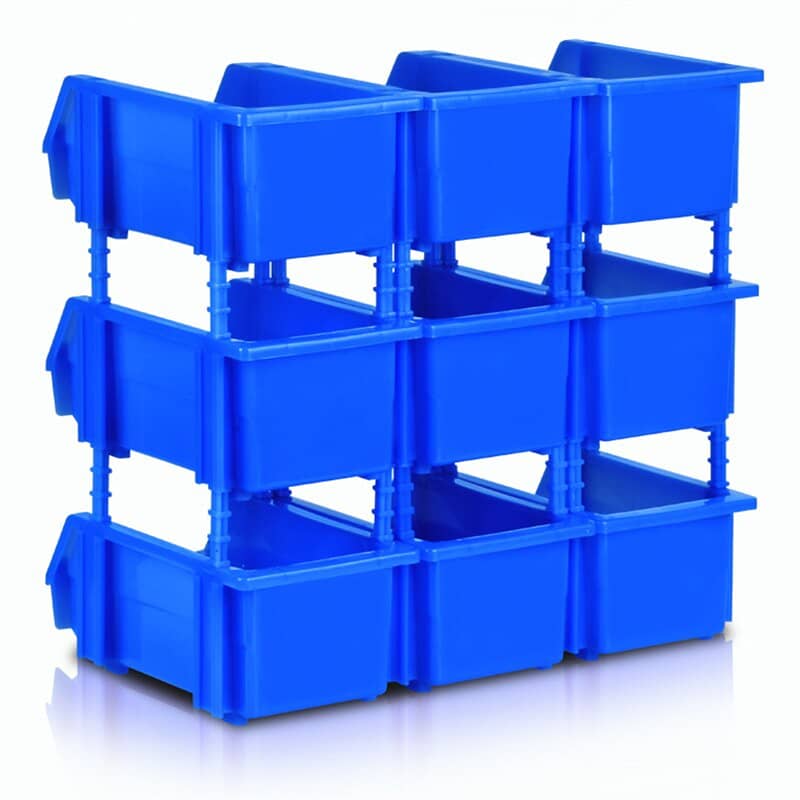 Shopping Trolly Plastic bins Wearhouse and Super store Racks wholesale 14