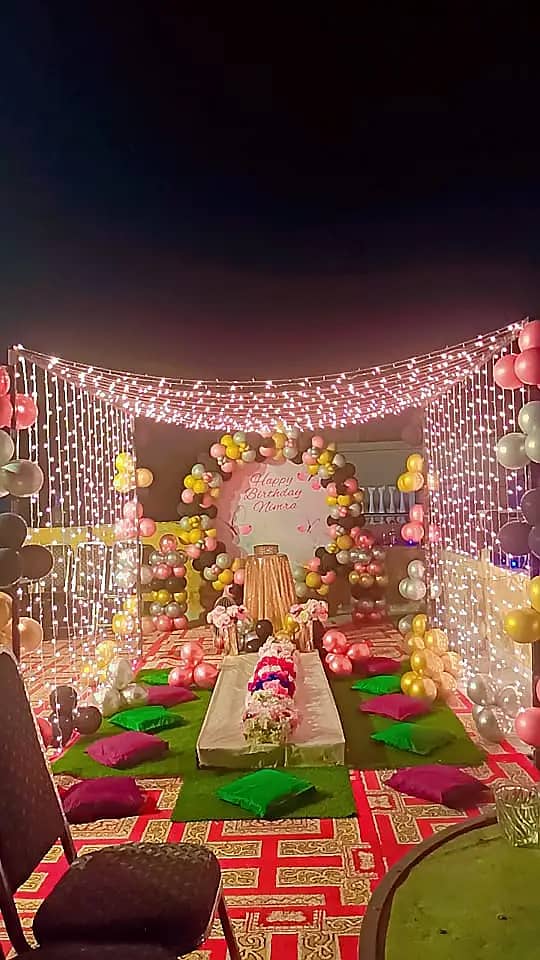 Light Decor/Baloon Decoration/Masehri/Catering/Dj sound services 2