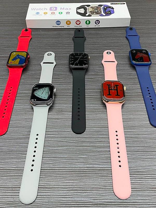 Watch 9 Max Series 9 Smartwatch  22mm Strap WITH Laxasfit APP 0