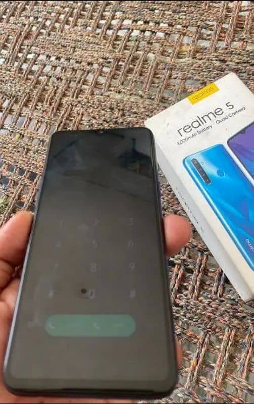 Realme 5 With Box and Changer 10/10 Condition 0