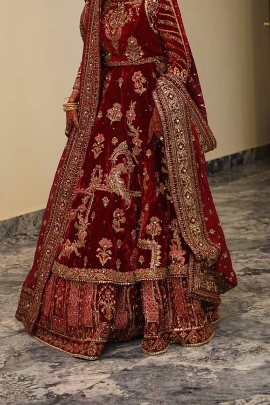 Embroided Bridal Lehanga 2