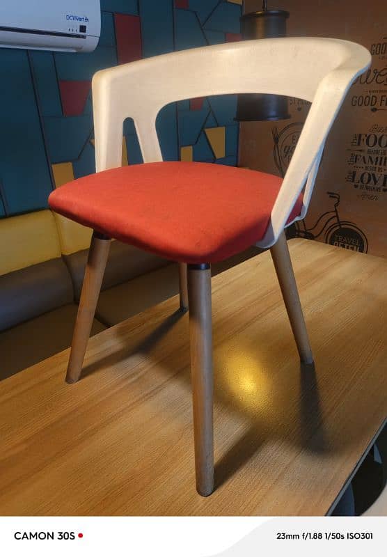 fiber end wood material chairs 1