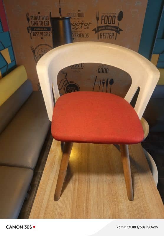 fiber end wood material chairs 2