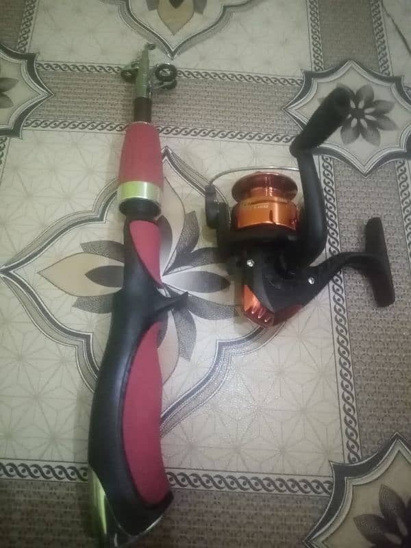 Mini Fishing Rod & Reel 2