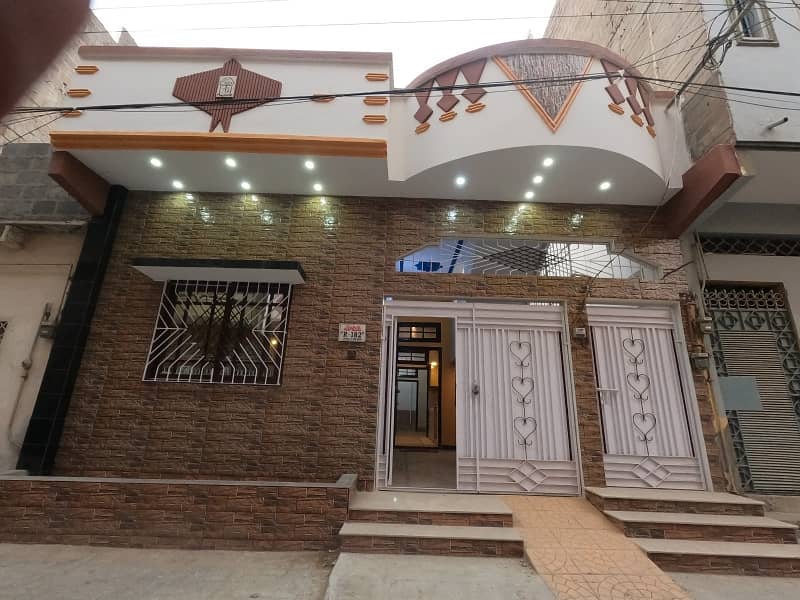 Beautiful Leased 120 Sq. Yard West Open House For Sale in Anwar-e-Ibrahim Malir 1