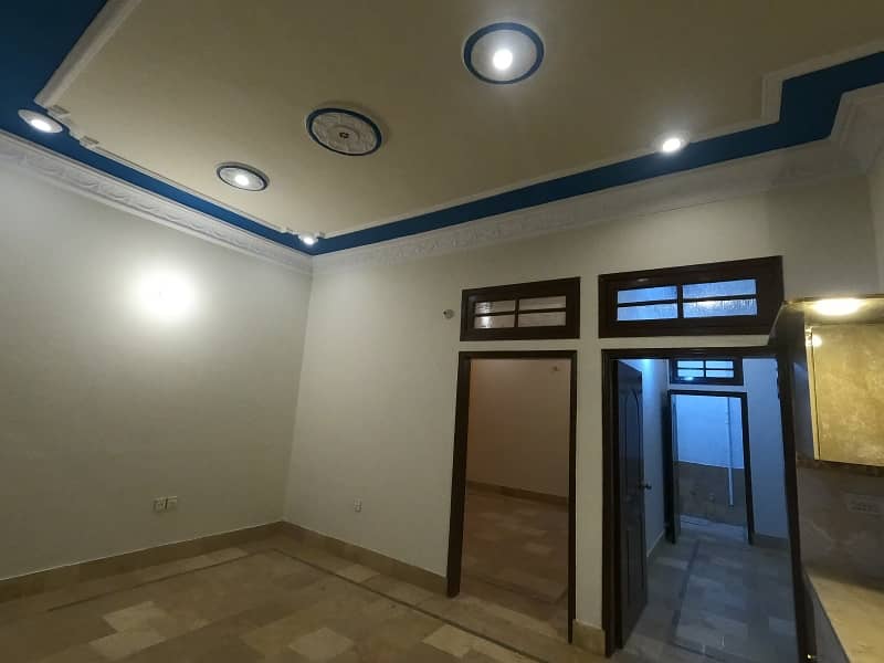 Beautiful Leased 120 Sq. Yard West Open House For Sale in Anwar-e-Ibrahim Malir 3