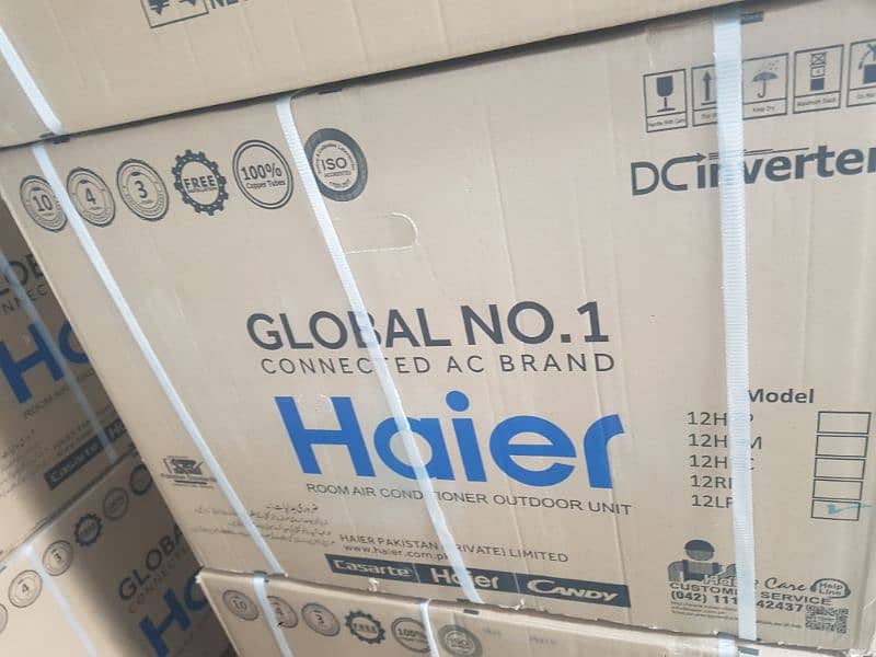 haier 1 ton inverter ac 12lf 2