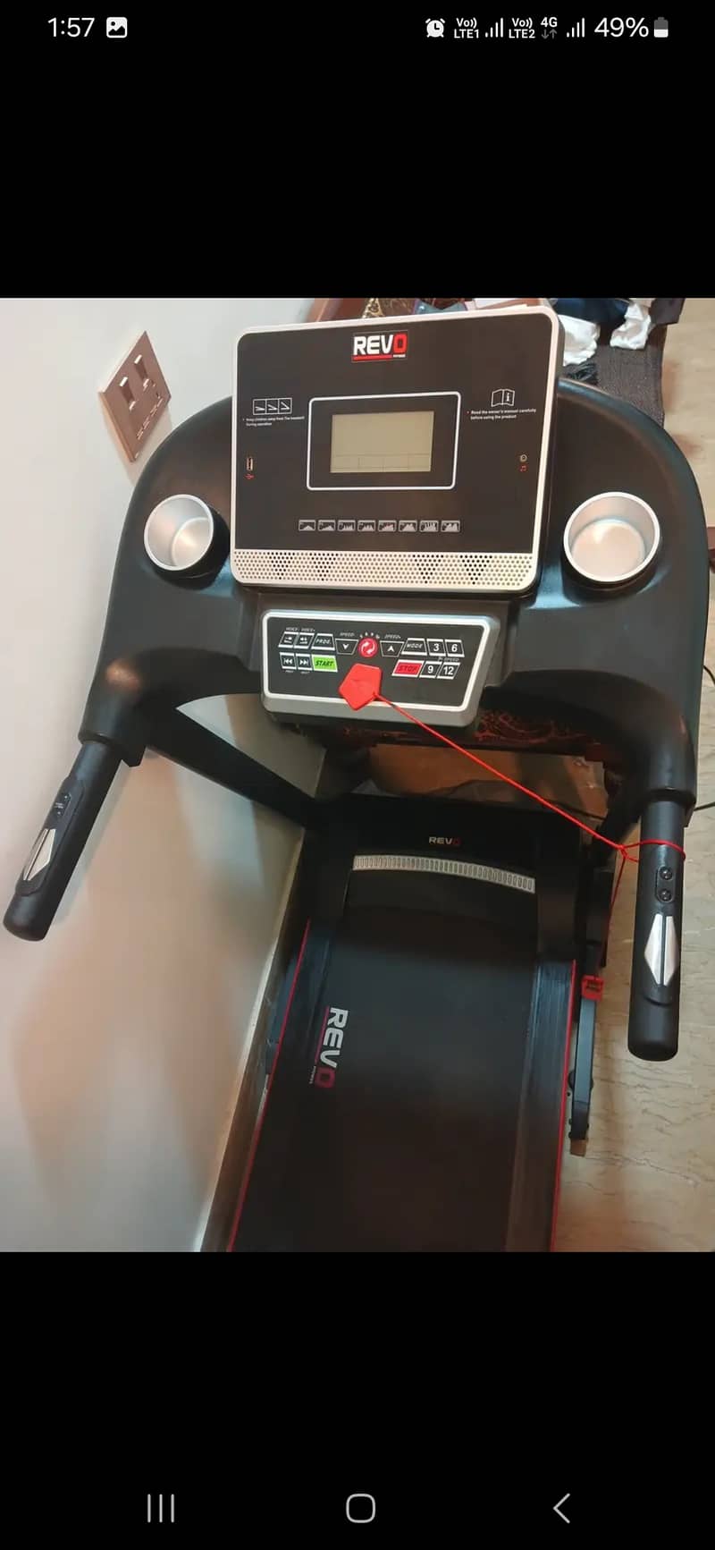 New Conditiion Treadmill Jogging Running Machine/Exercise Machine 0