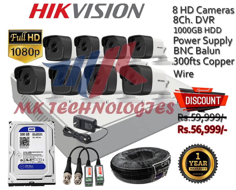 Hikvision CCTV Camera for Sale in Karachi 3