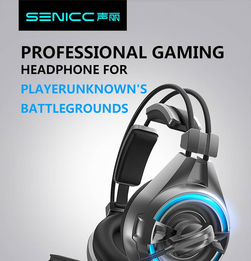 Senicc A6 Headset Usb High Quality Sound Advance Noise Canceling Techn 0