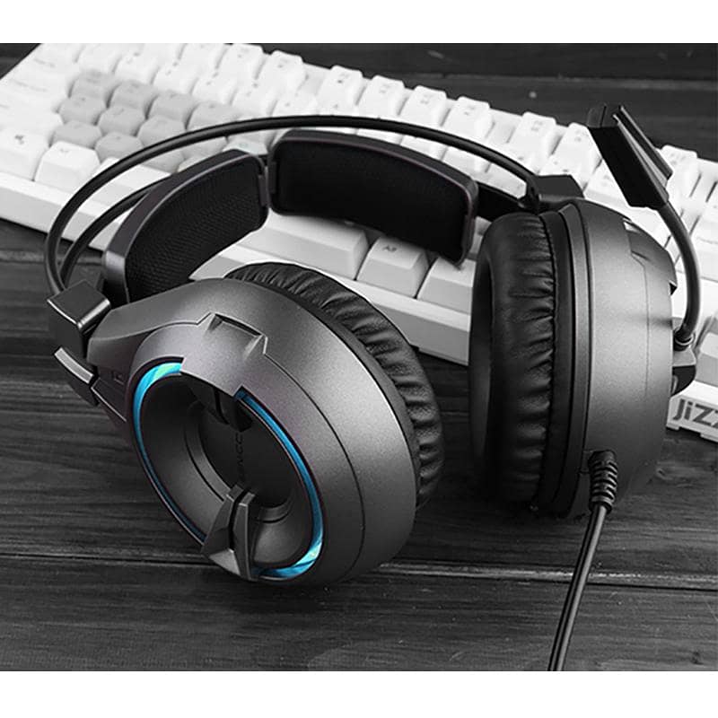 Senicc A6 Headset Usb High Quality Sound Advance Noise Canceling Techn 4