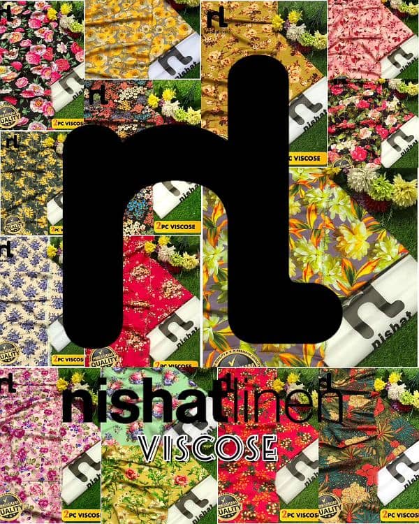 *Alhamdulillah*   *NISHAT*  : *SPRING/SUMMER VISCOSE FABRIC* 0