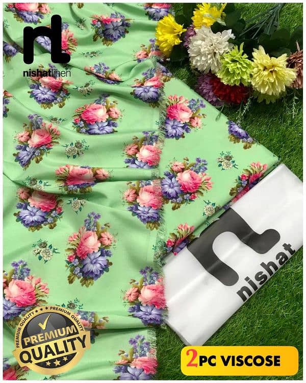 *Alhamdulillah*   *NISHAT*  : *SPRING/SUMMER VISCOSE FABRIC* 1