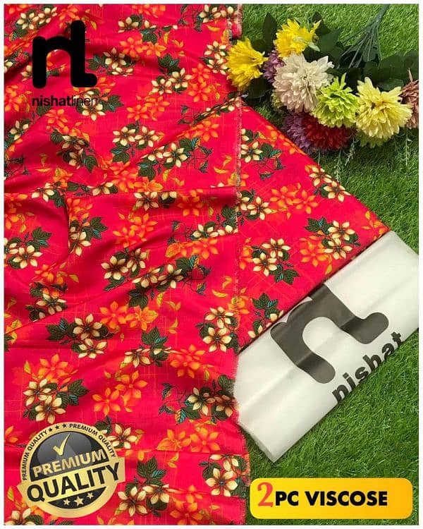 *Alhamdulillah*   *NISHAT*  : *SPRING/SUMMER VISCOSE FABRIC* 2