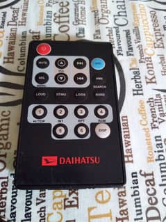 daihatsu  coure deck remote