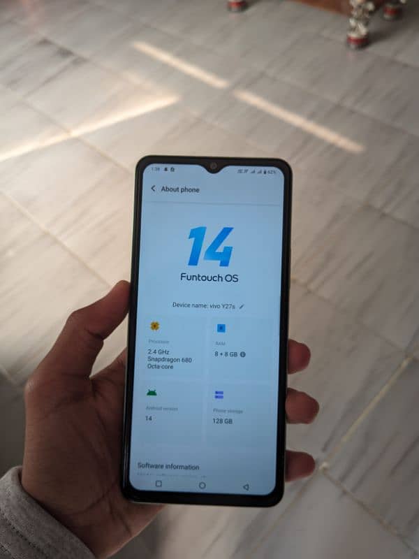 VIVO Y27s 8+8Gb Ram 5