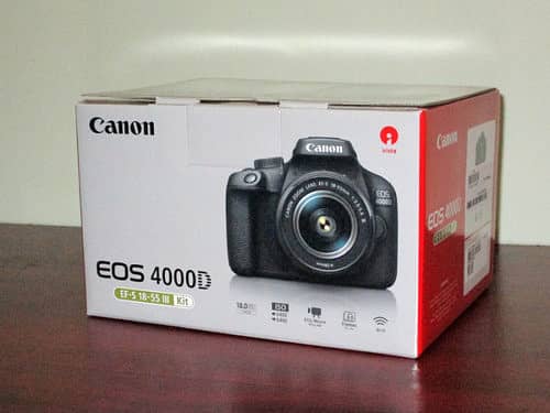 Canon Eos 4000d DSLR Camera + 18-55 Kit Lens. 2