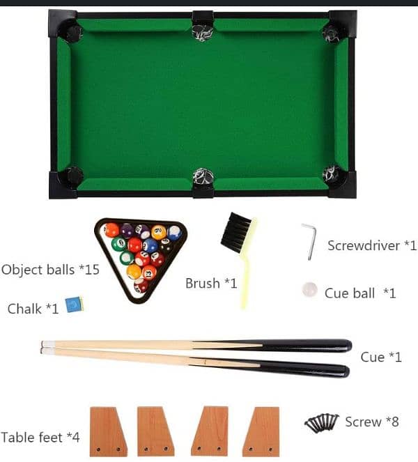 original snooker table size 14 x 26 original balls stone balls 1