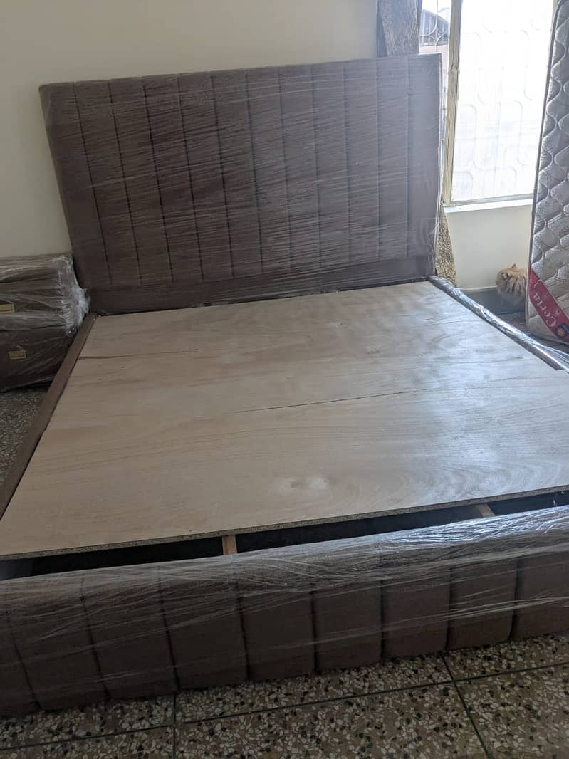 Brand New King Size Bed with Side Tables - Urgent Sale 3